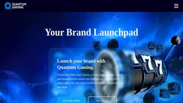 Quantum Gaming casino screenshot